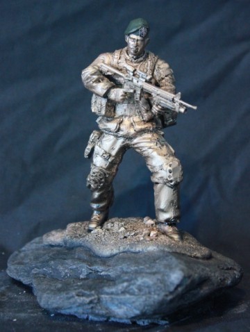 Infanterist met underslung