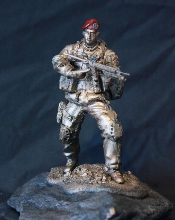 Infanterist met underslung