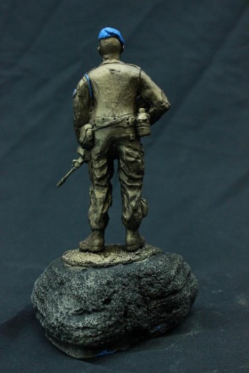 Unifil Kleur Libanon mouwen naar beneden Fall