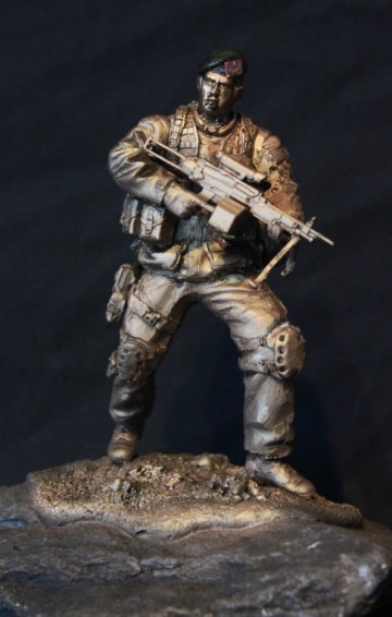 Minimi schutter Prinses Irene Brigade