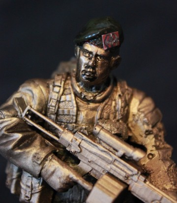 Minimi schutter Prinses Irene Brigade