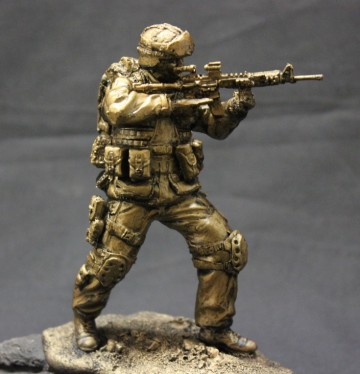 Infanterist algemeen met helm zonder bajonet