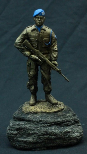 Unifil Kleur Libanon mouwen naar beneden Fall