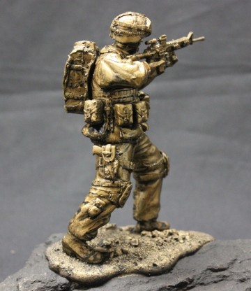 Infanterist algemeen met helm zonder bajonet