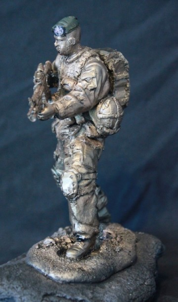 Infanterist met underslung