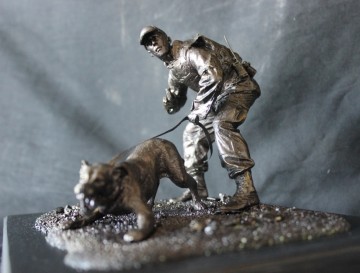 Politie interventie met hond