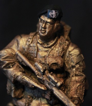 Cavalerist met lang wapen Colt