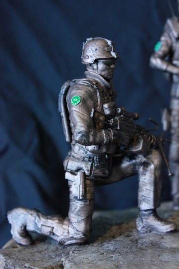 ISAF Militair met Minimi