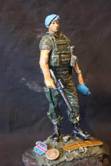 Canadees UNPROFOR baret