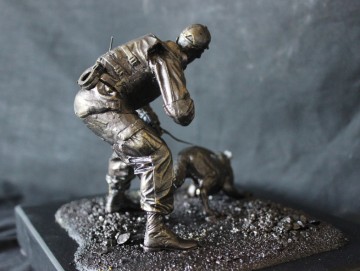 Politie interventie met hond