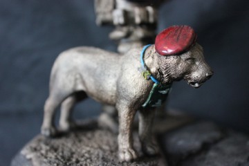 C-Cie Tijger met Infanterist