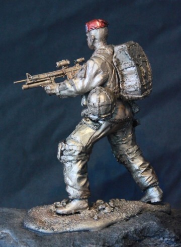 Infanterist met underslung