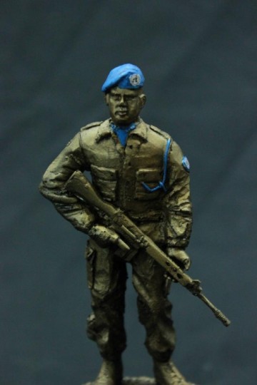 Unifil Kleur Libanon mouwen naar beneden Fall