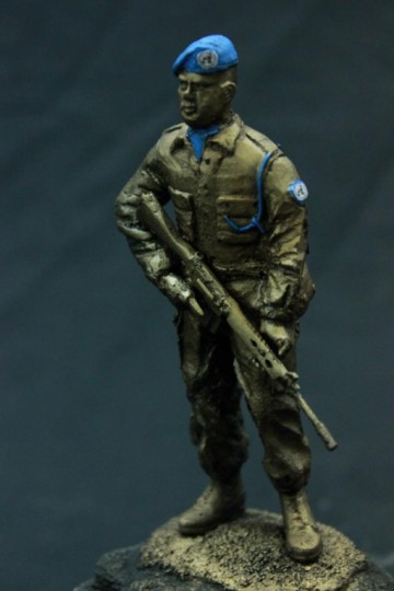 Unifil Kleur Libanon mouwen naar beneden Fall