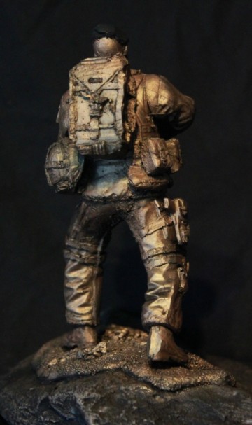 Cavalerist met lang wapen Colt