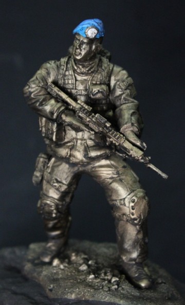 Infanterist Baret Blauw