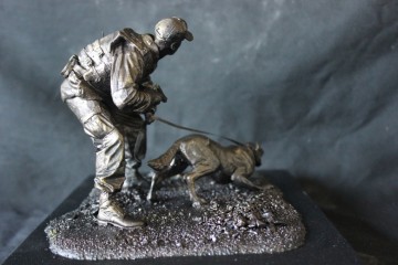 Politie interventie met hond