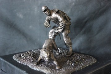 Politie interventie met hond