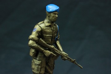 Unifil Brons Libanon opgerolde mouw Fall