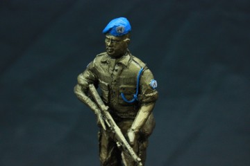 Unifil Brons Libanon opgerolde mouw Fall