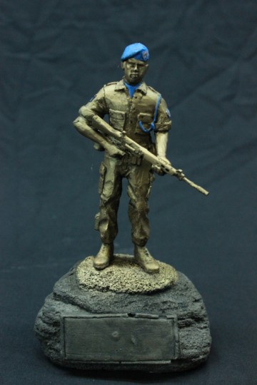 Unifil Brons Libanon opgerolde mouw Fall