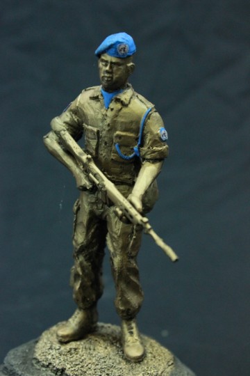 Unifil Brons Libanon opgerolde mouw Fall