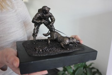 Politie interventie met hond