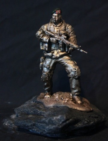 Infanterist met colt Oranje Gelderland